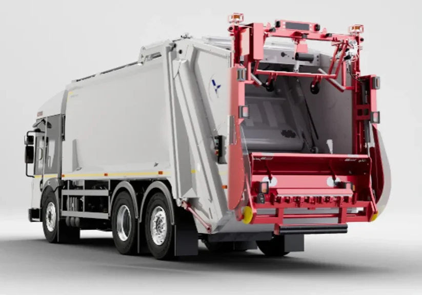 Dennis Eagle Beta 2 bin lift