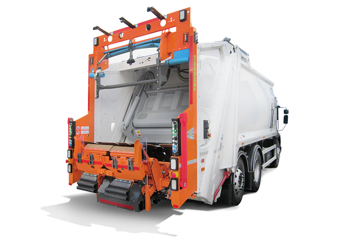 Terberg Omni bin lift